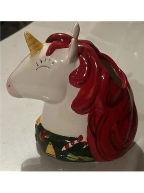Christmas Miracle Pop Up Unicorn Magical Ceramic 12oz Tiki Mug - Very Nice!